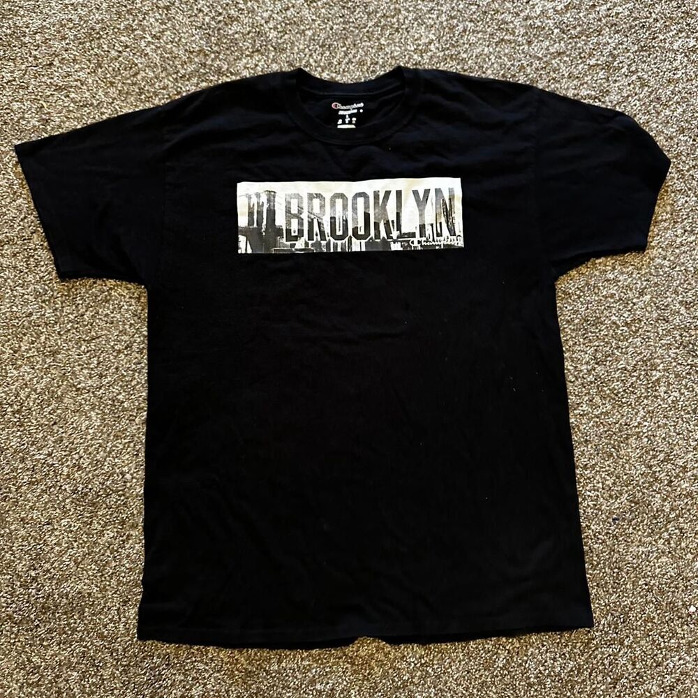 Champion Brooklyn Streetwear Men's Black Shirt